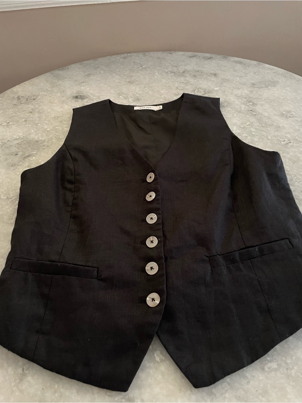Mod Ref Linen Vest - Picture 10 of 15